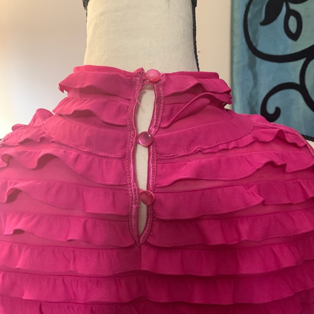 Pink Ruffle Top - Picture 3 of 3